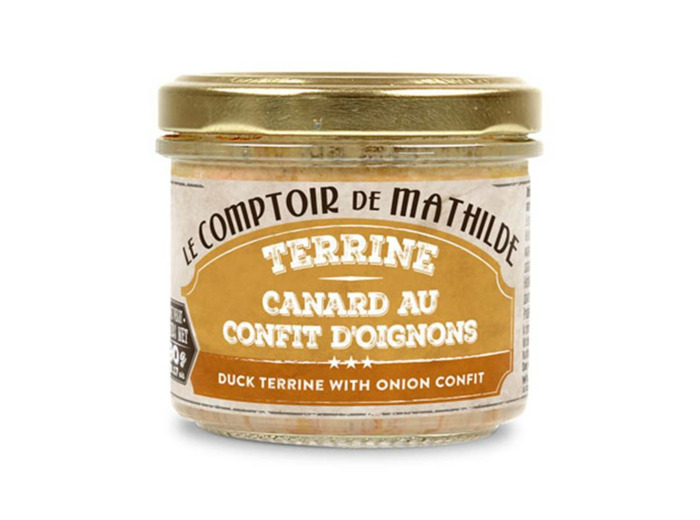 Terrine De Canard Au Confit D'oignons - 90G