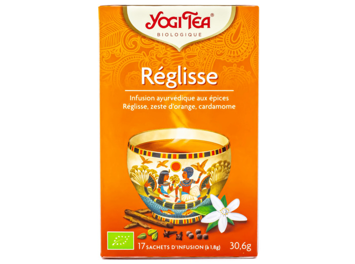 Infusion Ayurvédique Réglisse Bio 17 sachets