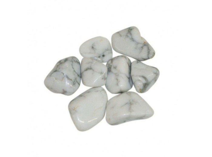 Pierre roulée Howlite