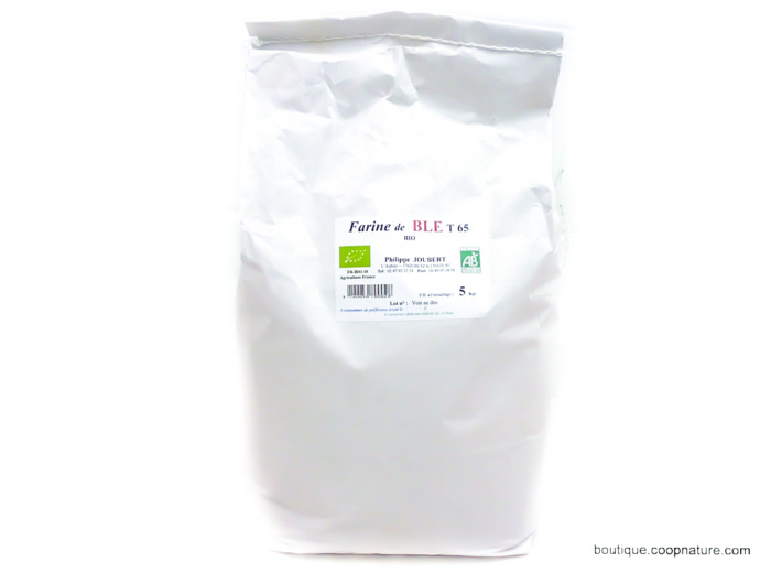 Farine de Blé T65 Blanche Bio 5kg