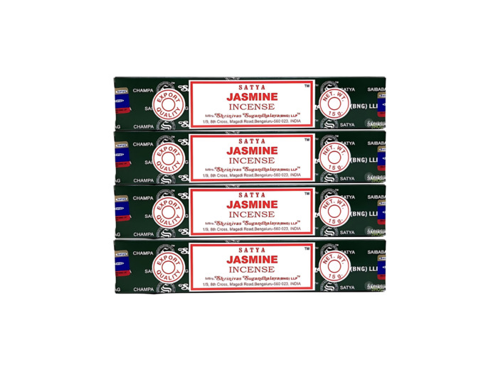 Encens Satya Jasmine - 4 boites de 15 gr