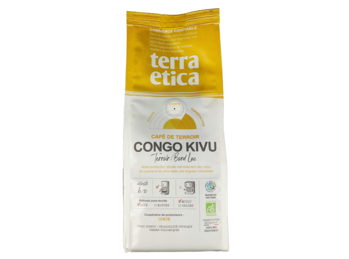 Café Congo Kivu Moulu 250g Bio