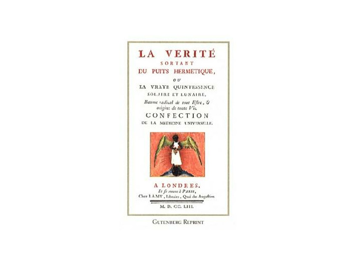 La vérité sortant du puits hermétique