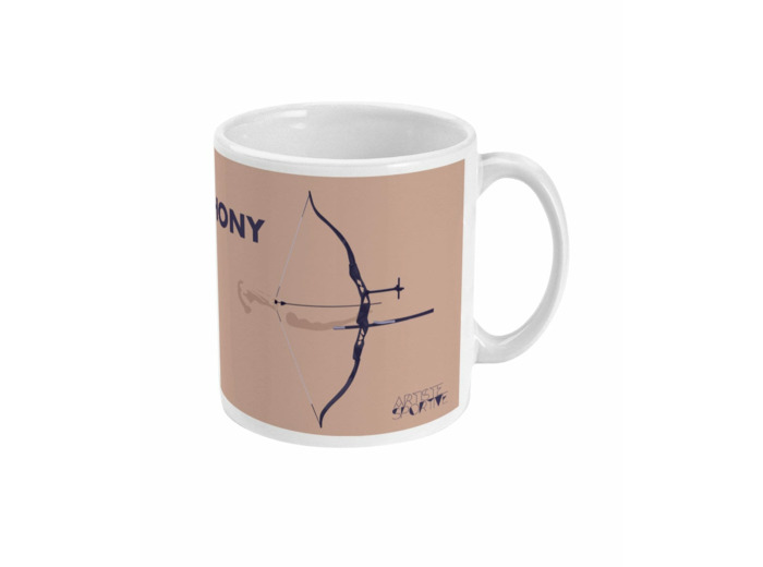 Tasse ou mug tir à l'arc "'L'arc classique" - personnalisable