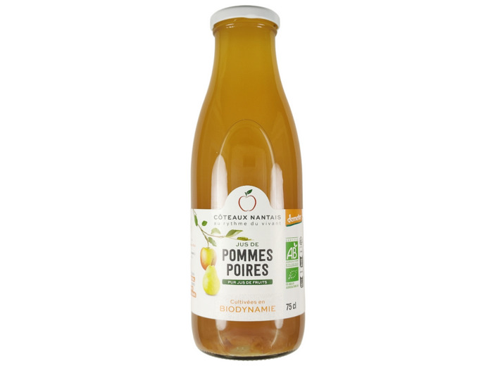 Jus de Pomme Poires Bio 75cl