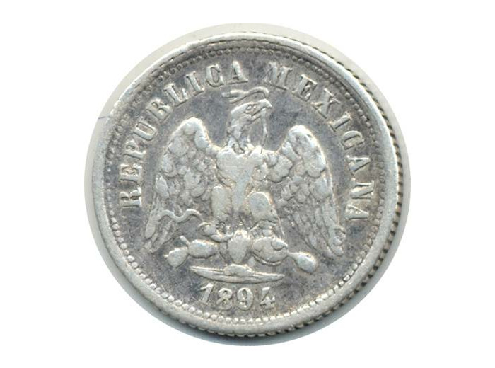 MEXIQUE 10 CENTAVOS 1894 ZsZ TB+(W403.10)
