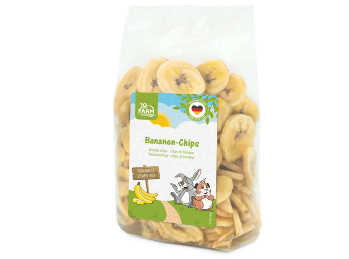 JR Chips de Banane pour rongeurs - 150g