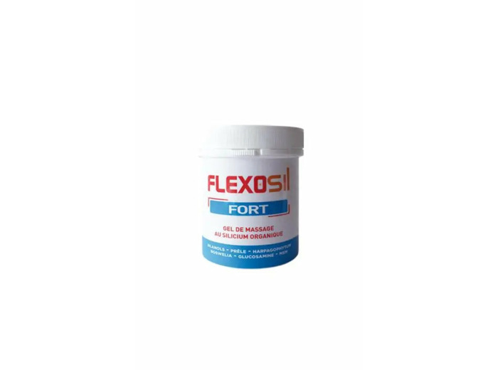 Flexosil Fort-Gel massage au silicium-200ml-Nutrition concept