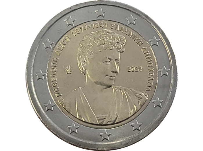 GRECE 2024 2 EURO PENELOPE DELTA UNC