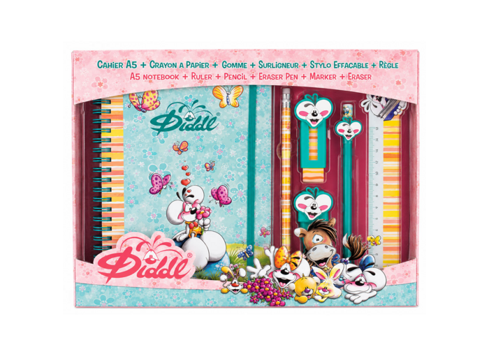 Diddl – Coffret Cadeau Écriture Enfant