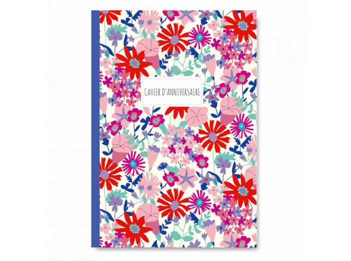 Carnet d’anniversaire - Fleurs - Pascale Editions