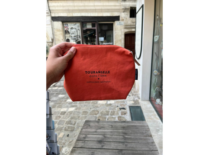 Trousse de toilette personnalisée " Tourangelle dans l'âme collecton lochoise"