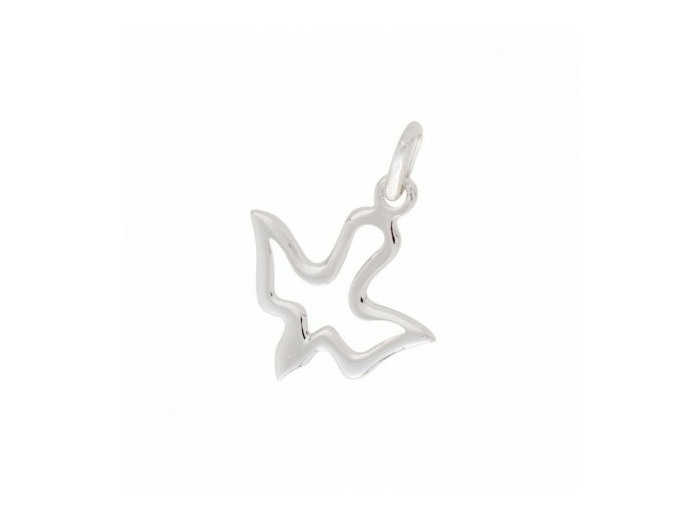 Pendentif en Argent 925 - COLOMBE EVIDEE
