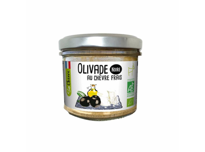 Olivade noire au chèvre frais Bio