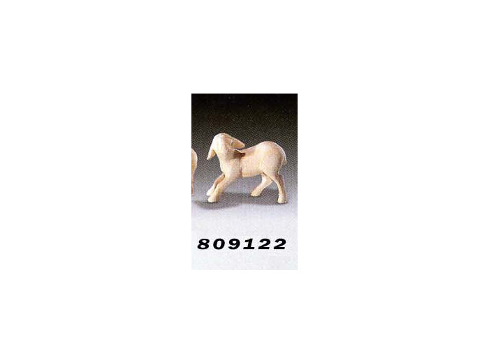 Agneau 9 cm bois clair