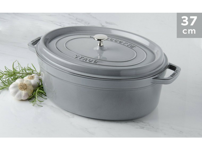 COCOTTE EN FONTE OVALE 37CM