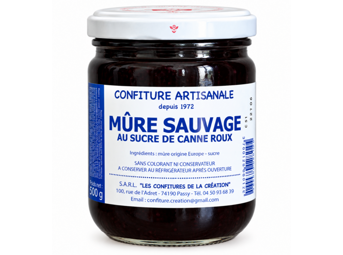 Confiture de Savoie Mûre sauvage