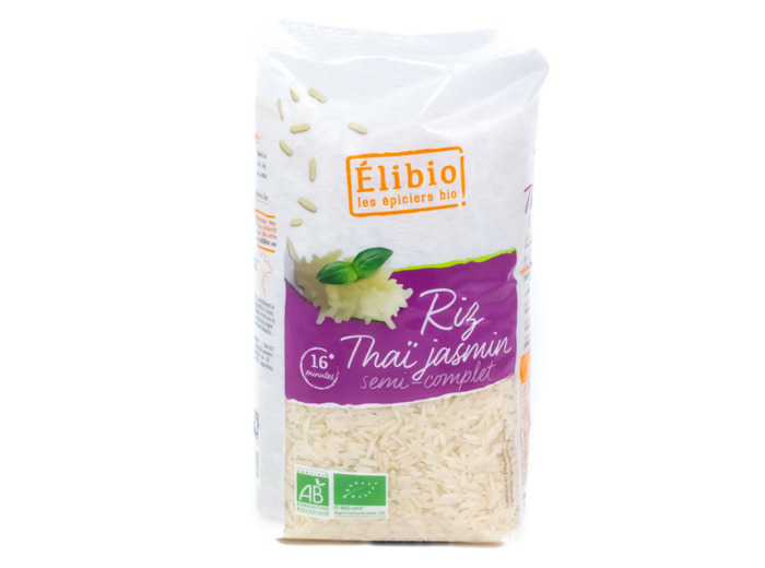 Riz Thaï Semi-Complet au Jasmin Bio 1kg