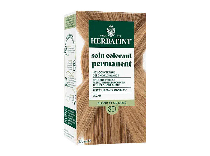 Coloration Blond Clair Doré-8D-170ml-Herbatint
