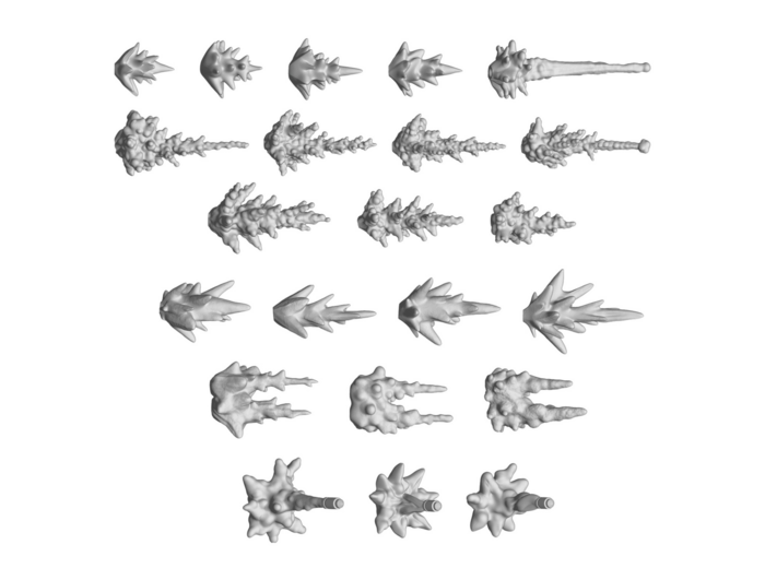 Set d'effets de tir de pistolet 22 pcs