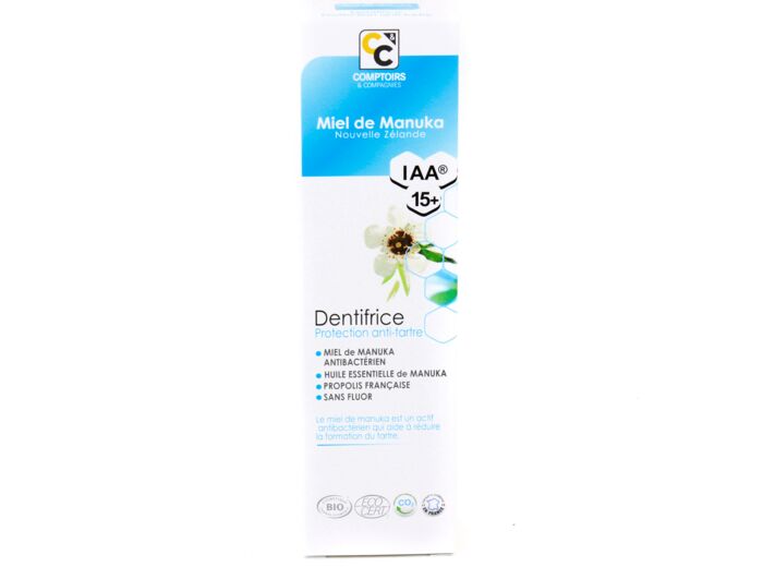 Dentifrice Miel de Manuka Anti-tartre Ecocert 75ml