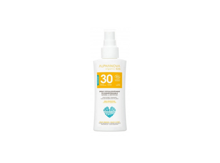Crème solaire hypoallergénique format voyage SPF30 90g