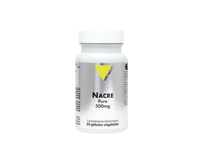 Nacre pure 500mg-30 gélules-Vit'all+