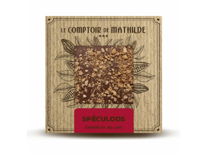 Tablette Spéculoos - Chocolat lait - 80G