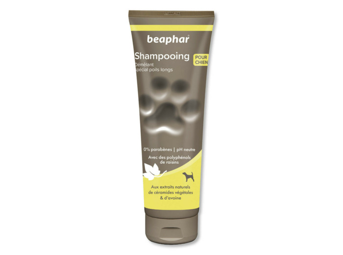 BEAPHAR, Démêlant poils longs extraits naturels de céramides végétales & d’avoine - 250 ml