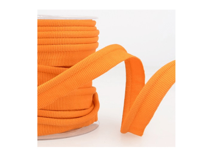 Simple passepoil orange 519 C83 8mm 100%polyester le mètre 519C83