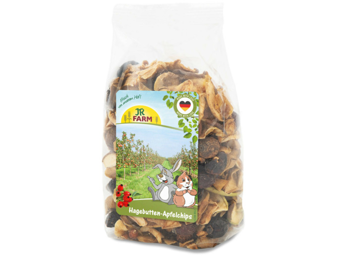 JR Chips de Pomme & églantier pour rongeurs - 125g