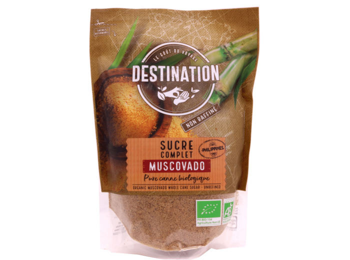 Sucre Complet Non raffiné Muscovado Bio 500g
