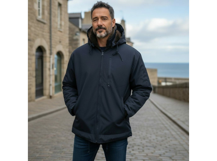 Veste de quart Marine Nationale : blouson inshore déperlant et chaud pour navigation