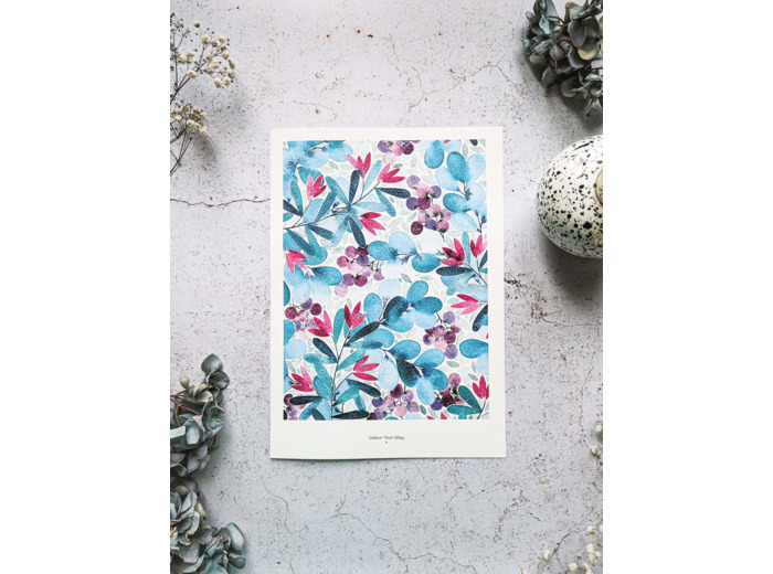 Affiche "Mosaïque fraîcheur"