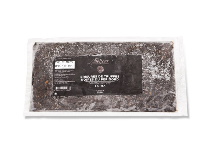Brisures de truffes noires surgelées extra