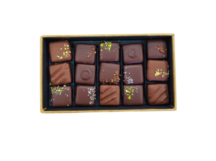 15 Pralinés - Noir & lait