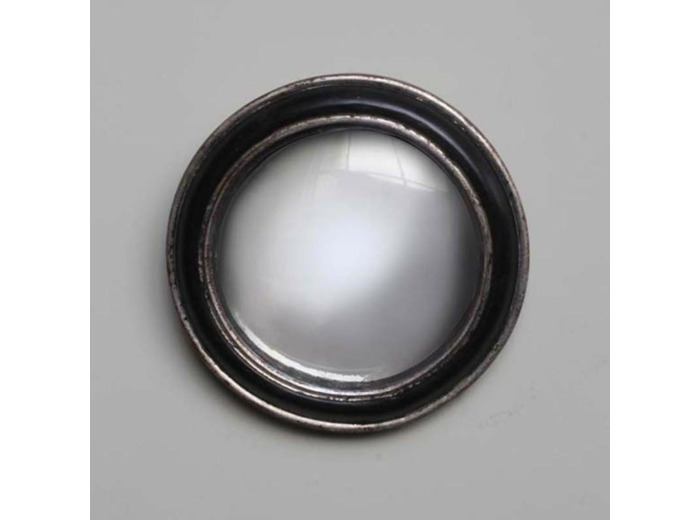Miroir sorcière convexe noir 19cm