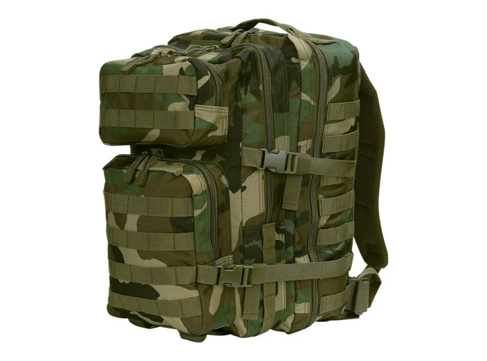 Sac à dos 35L militaire woodland – sac outdoor robuste