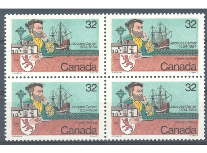 CANADA 4 x 32 CENT 1983 YVERT 869 NEUF