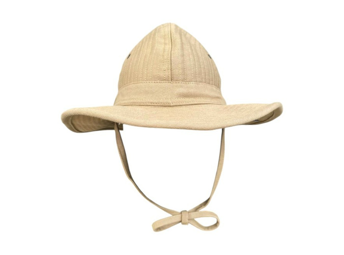 Chapeau de brousse militaire sable - 100% coton