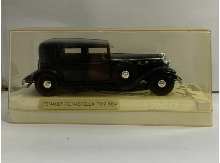 RENAULT REINASTELLA RM2 1934 AGE D'OR SOLIDO 1/43 BOITE D'ORIGINE