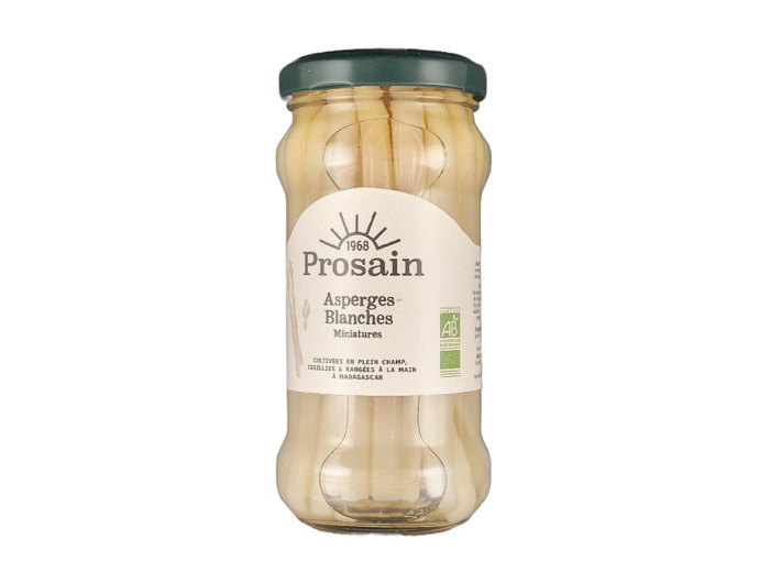 Asperges Blanches Miniatures 110g Bio