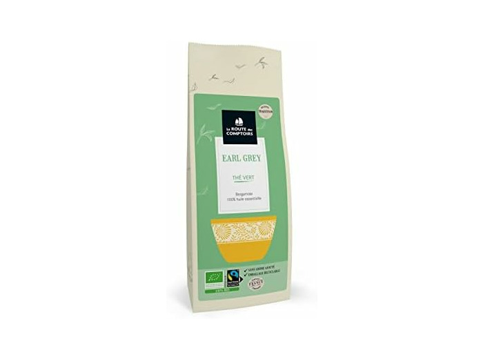 The vert earl grey bergamote 100g La Route des Comptoirs