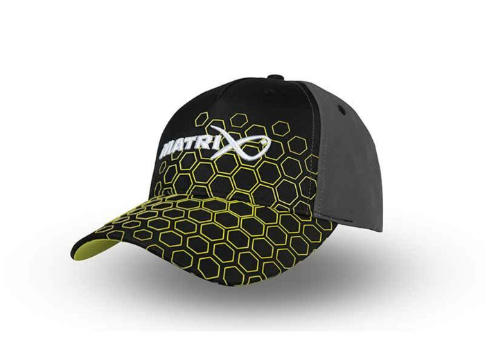 casquette hex print cap matrix