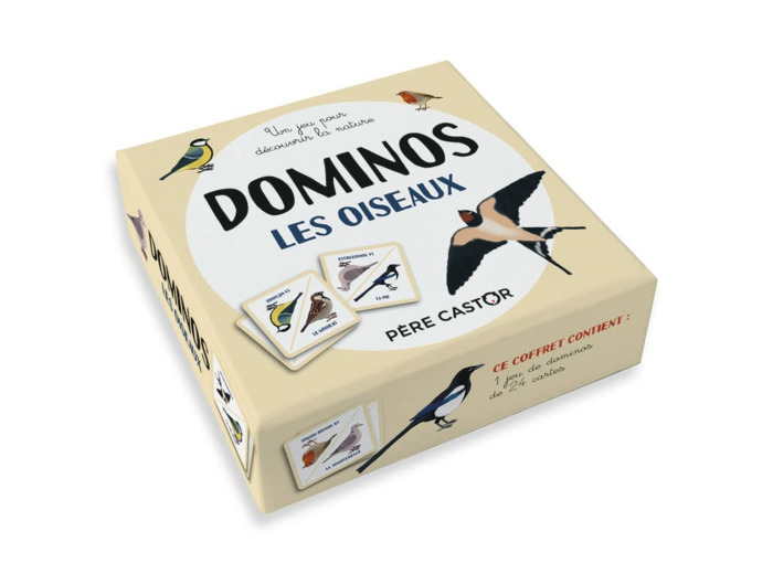 JEU DE DOMINOS - LES OISEAUX DE MON JARDIN