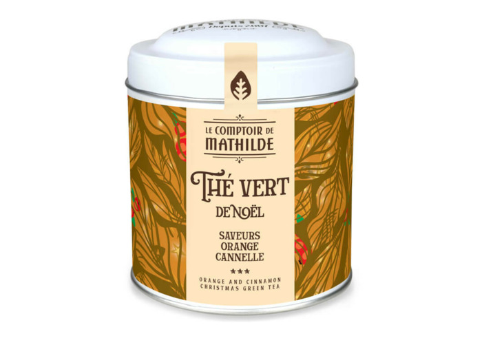 Thé Vert de Noël Orange Cannelle