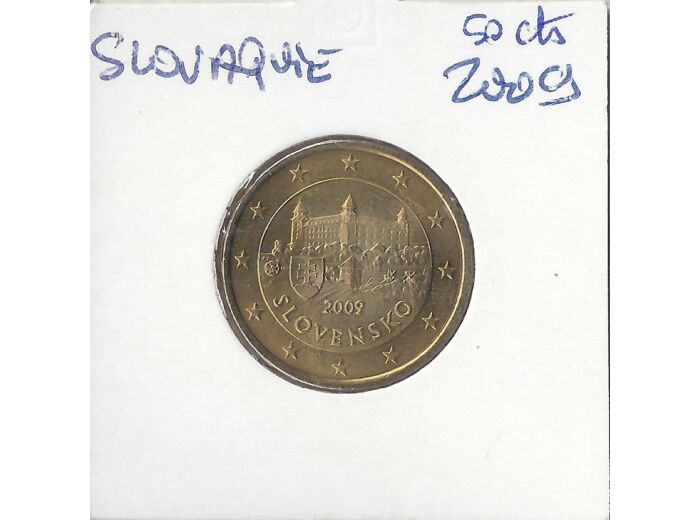 SLOVAQUIE 2009 50 CENTIMES SUP-