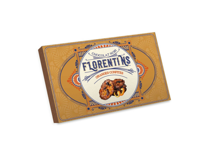 Florentins Noir Orange