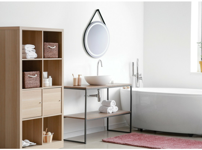 Miroir salle de bains éclairant ATHENA