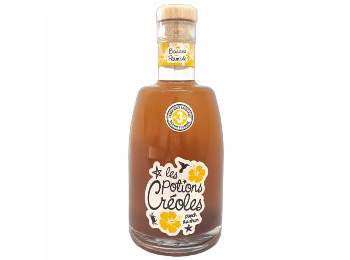 Rhum arrangé - Banane flambée